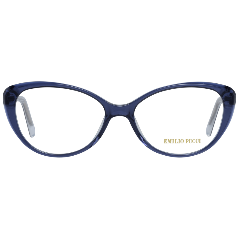 Emilio Pucci Chic Blue Full-Rim Designer Women's Eyewear