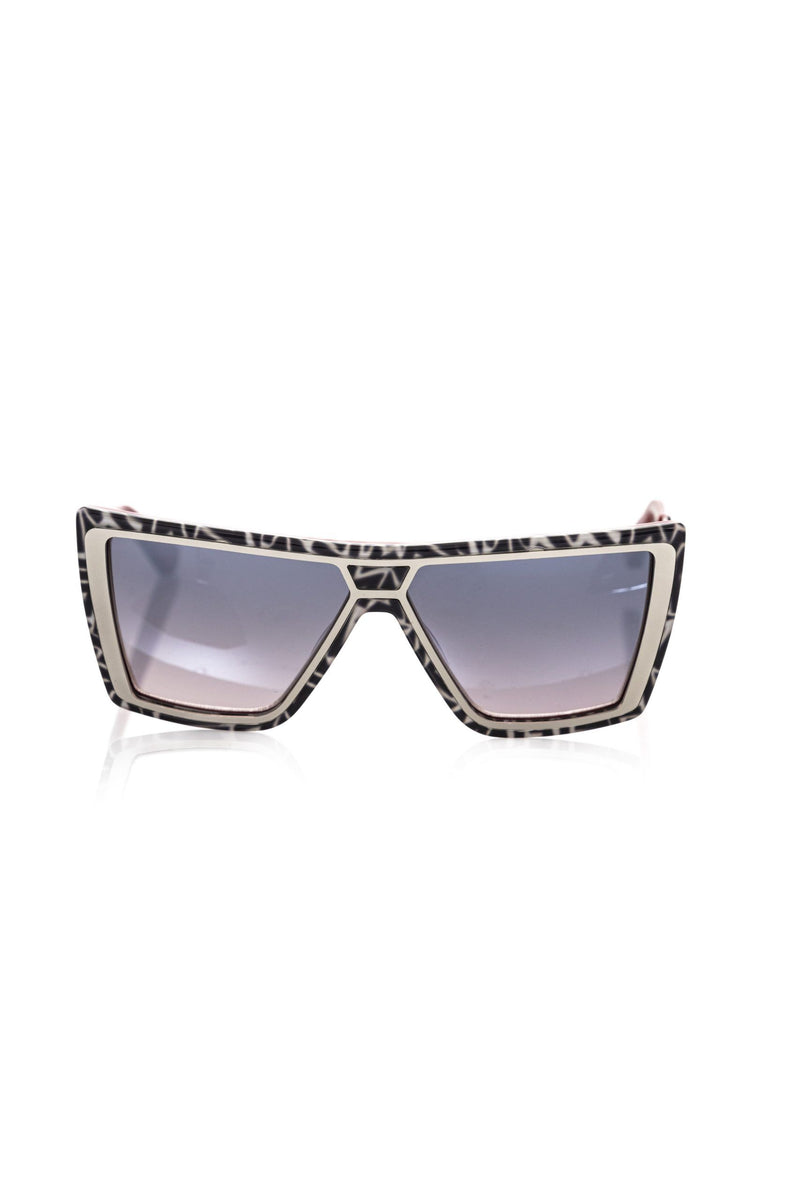 Frankie Morello Black Acetate Womens Sunglass