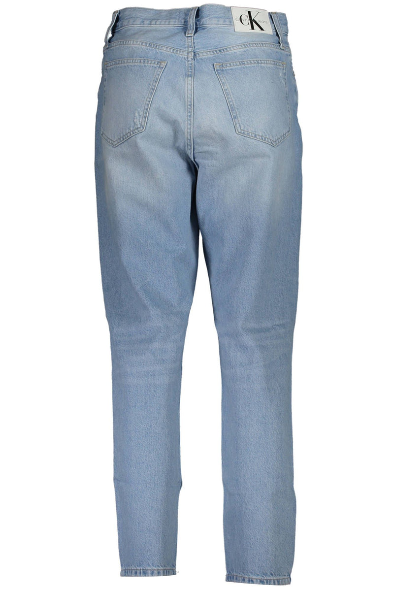 Calvin Klein Light Blue Cotton Women Jeans