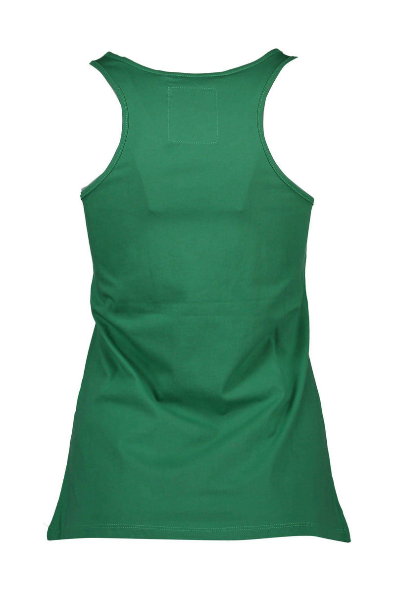 Silvian Heach Green Cotton Women Tank Top