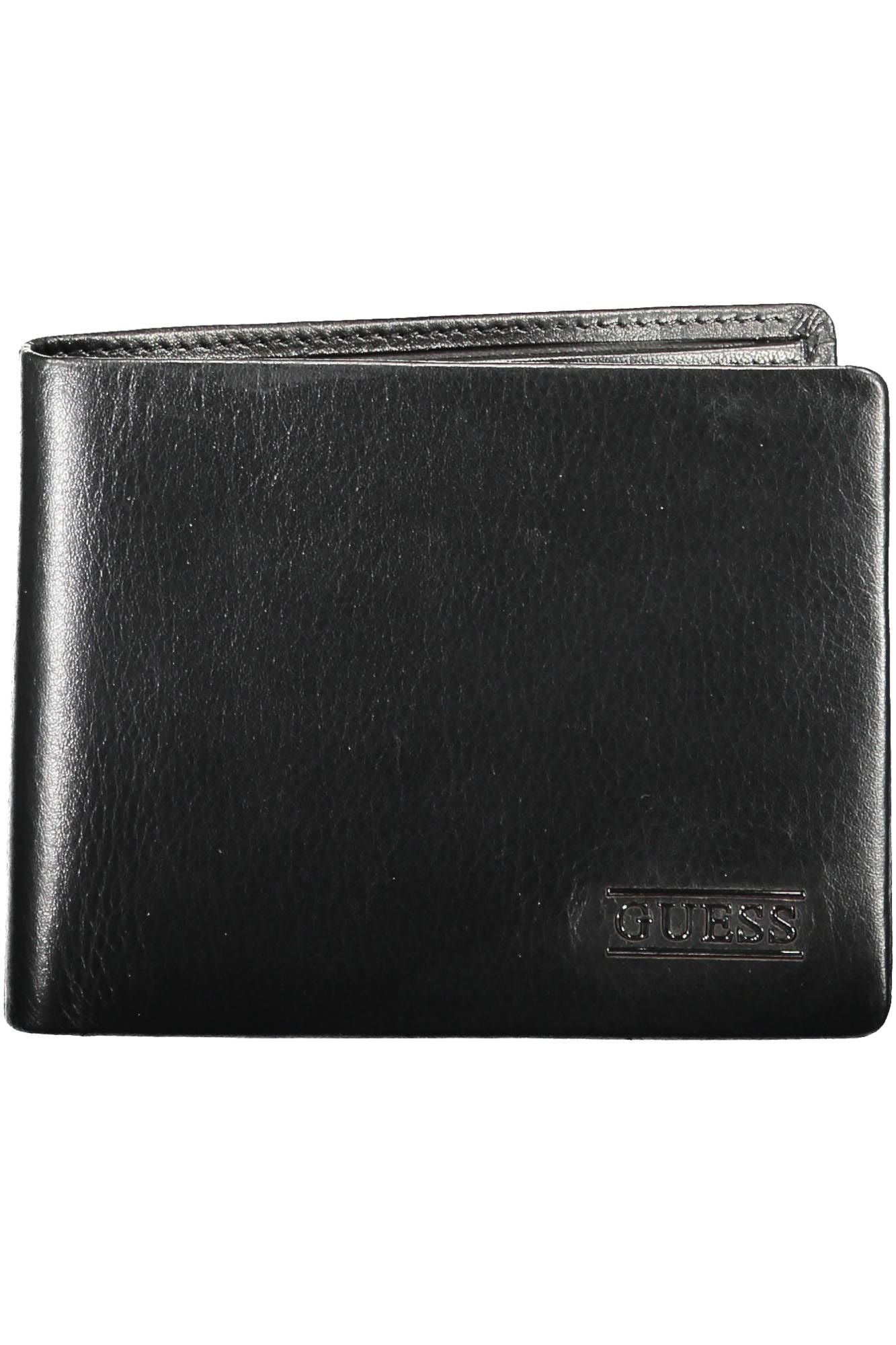 Elegant Black Leather Men's Wallet