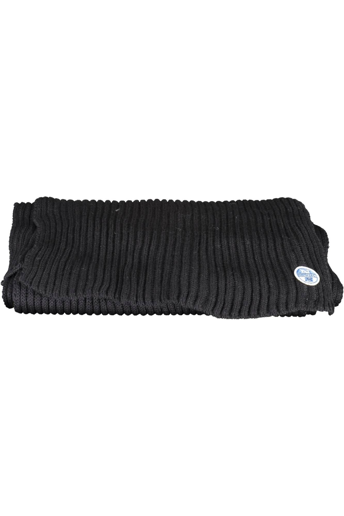 Black Cotton Men Scarf