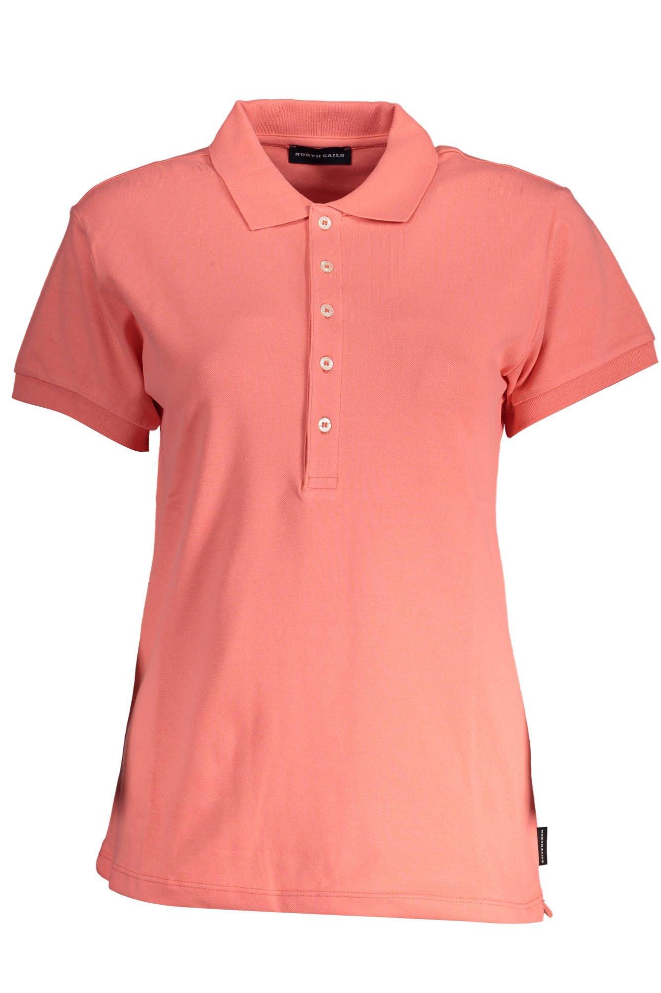 North Sails Pink Cotton Women Polo Shirt