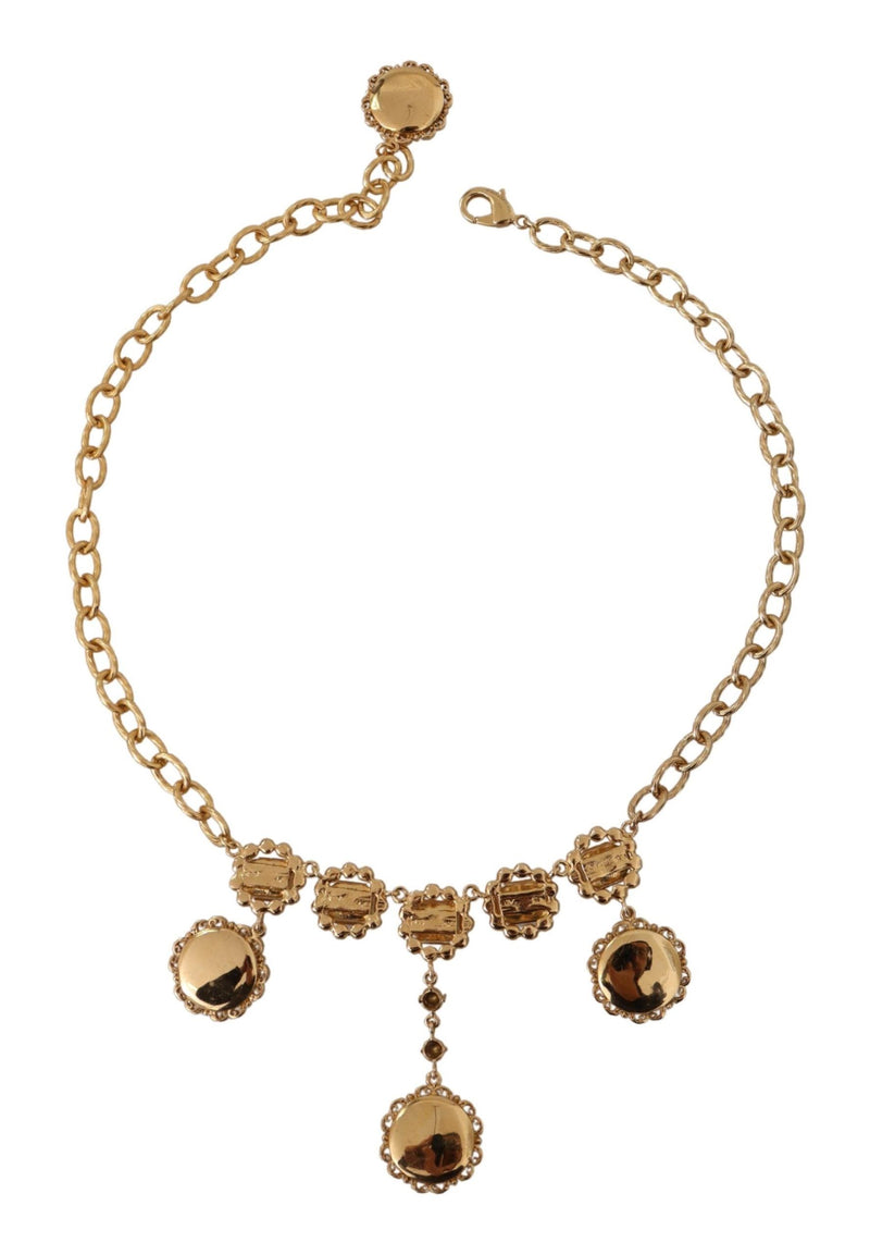 Dolce & Gabbana Elegant Timeless Statement Necklace