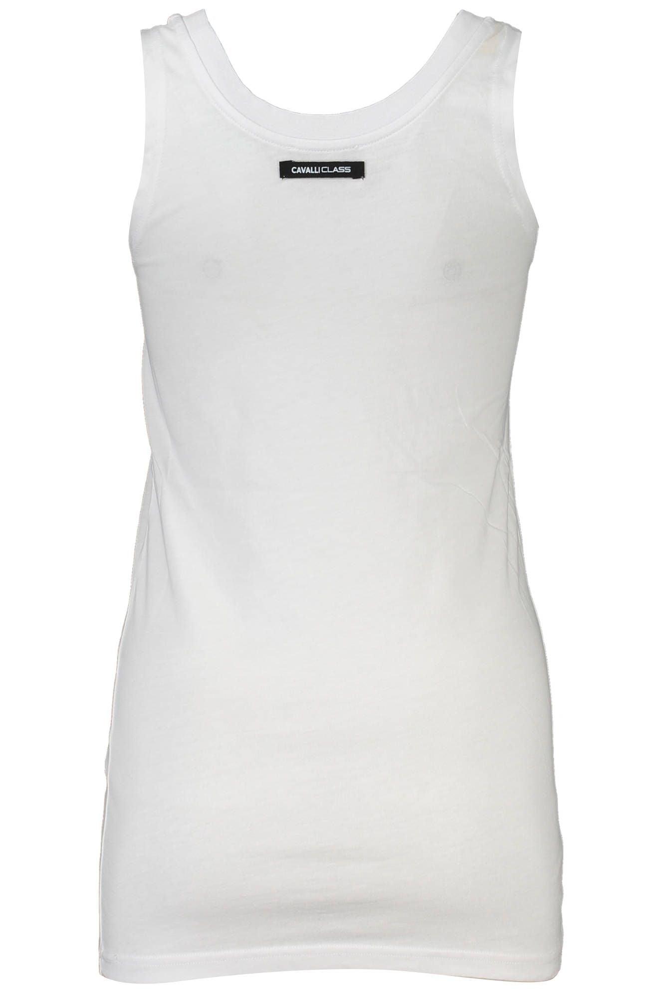 Cavalli Class White Cotton Women Top