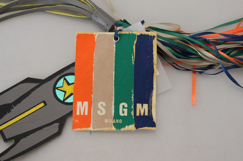 MSGM Chic Multicolor Keychain & Bag Charms