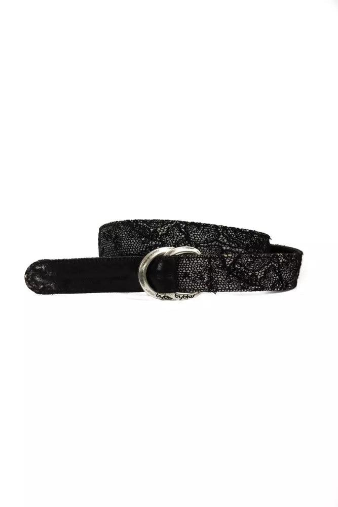 BYBLOS Black Wool Women Belt