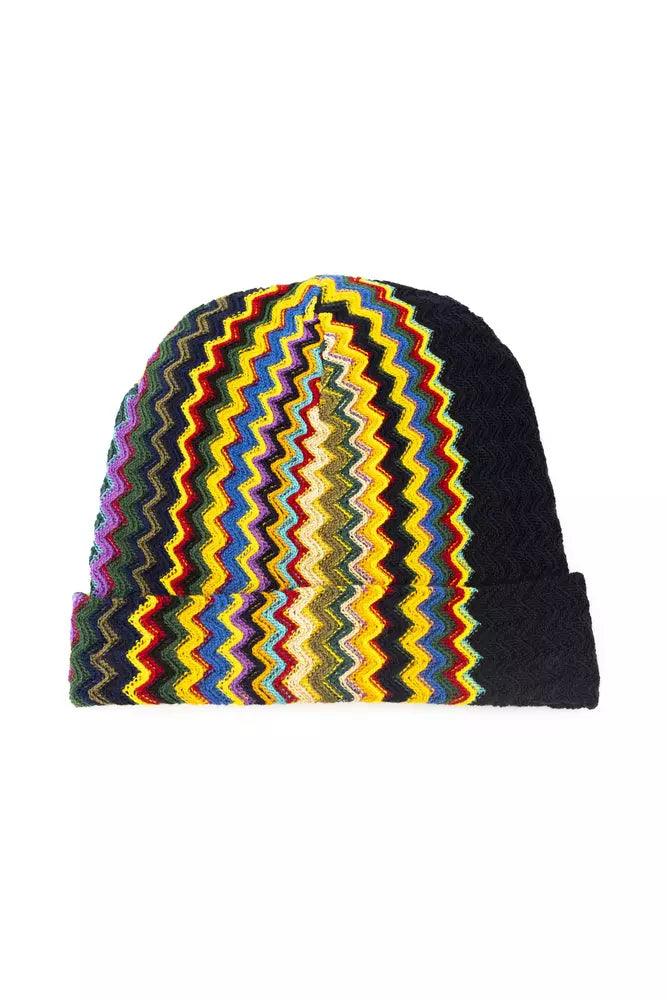 Missoni Multicolor Wool Men Cap