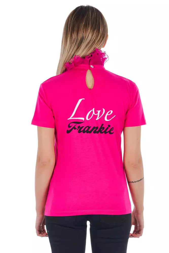 Frankie Morello Multicolor Cotton Women T-Shirt