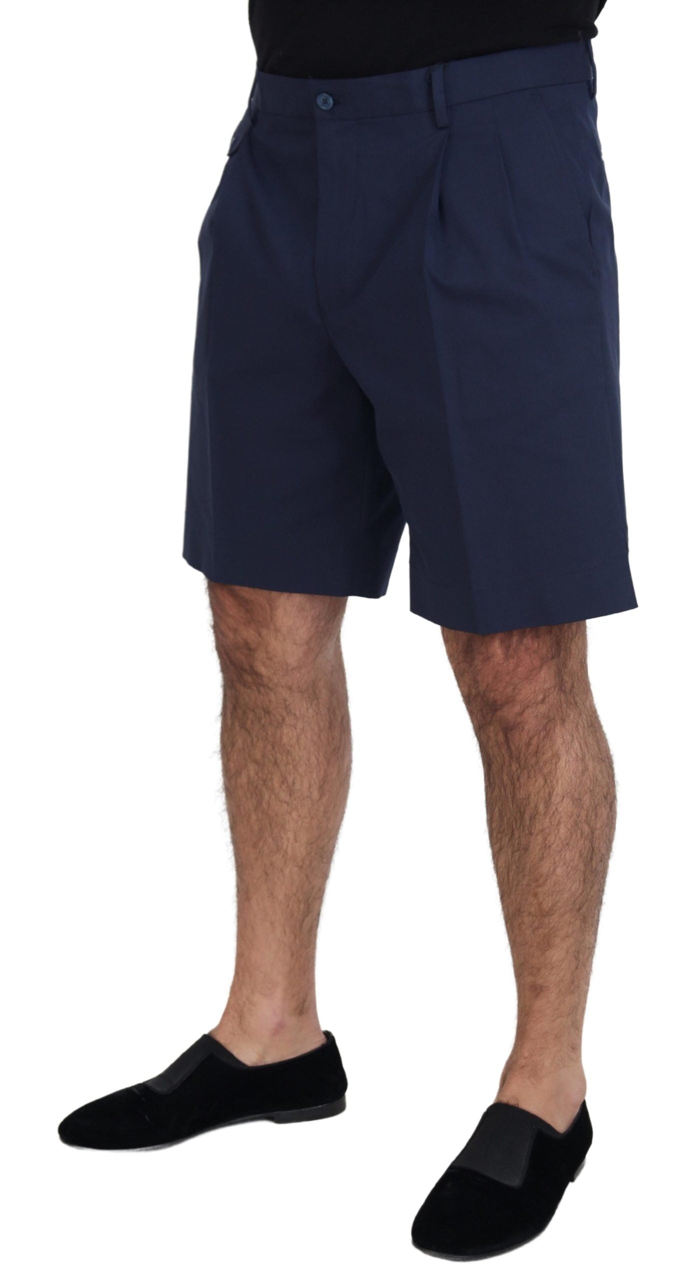 Elegant Blue Chino Shorts