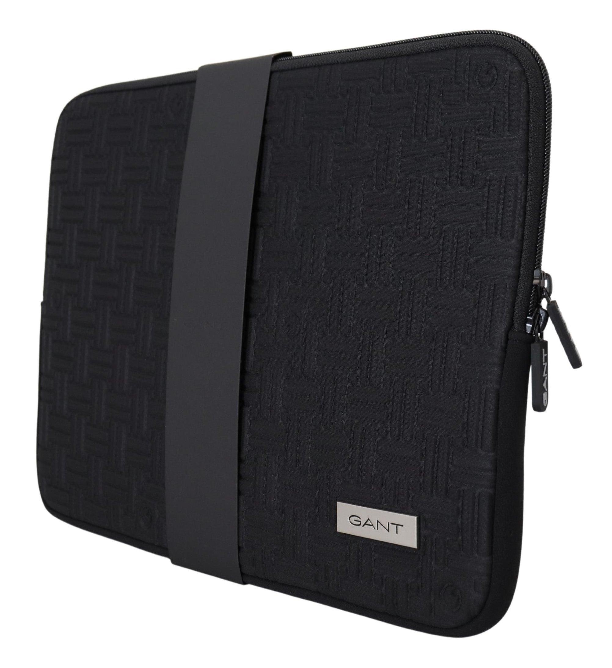 Gant Sleek Black Neoprene Laptop Sleeve