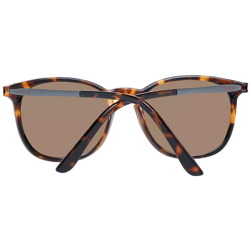 Replay Brown Unisex Sunglasses