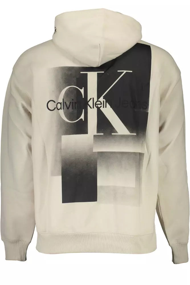 Calvin Klein Beige Cotton Men Sweater