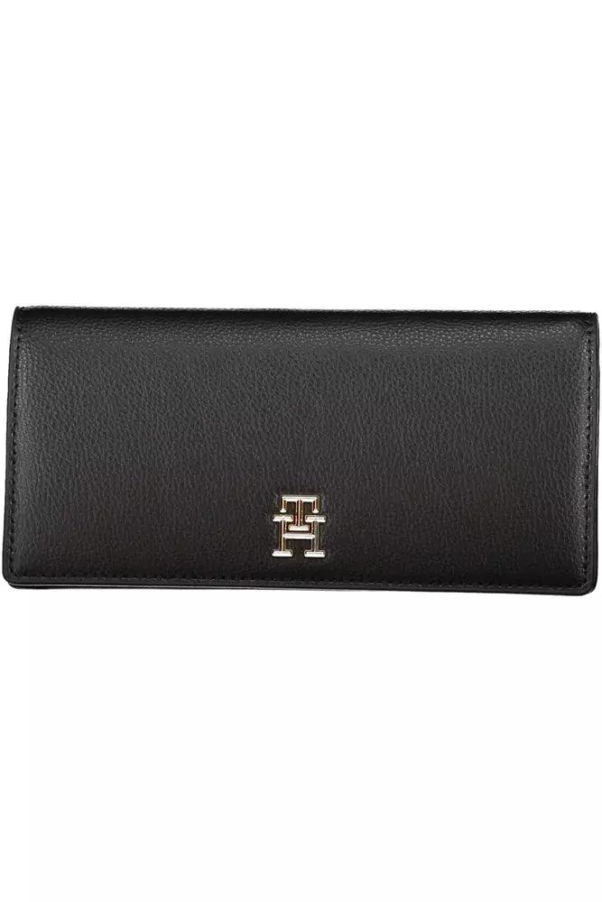 Tommy Hilfiger Black Polyethylene Women Wallet