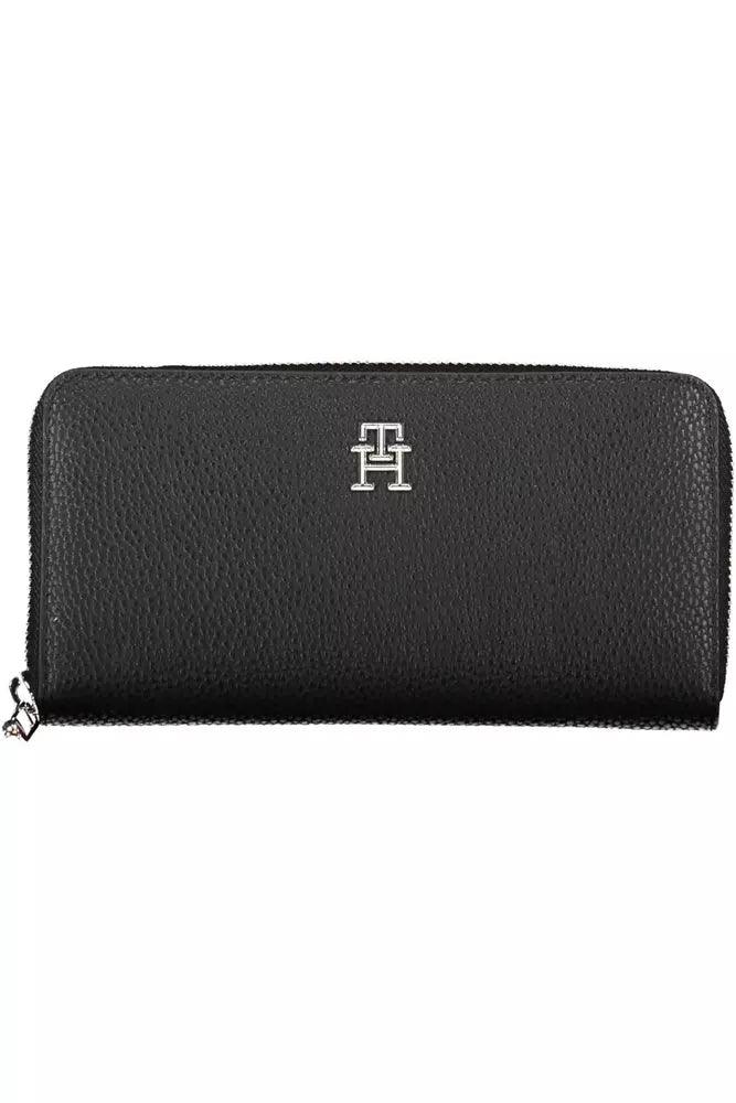 Tommy Hilfiger Black Polyethylene Women Wallet