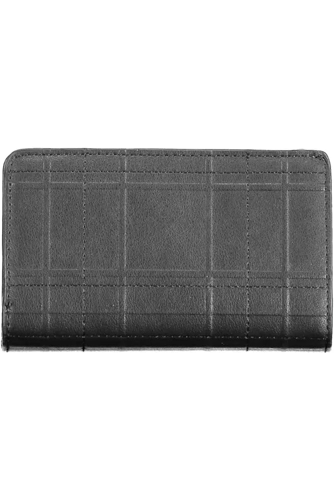 Black Polyethylene Women Wallet