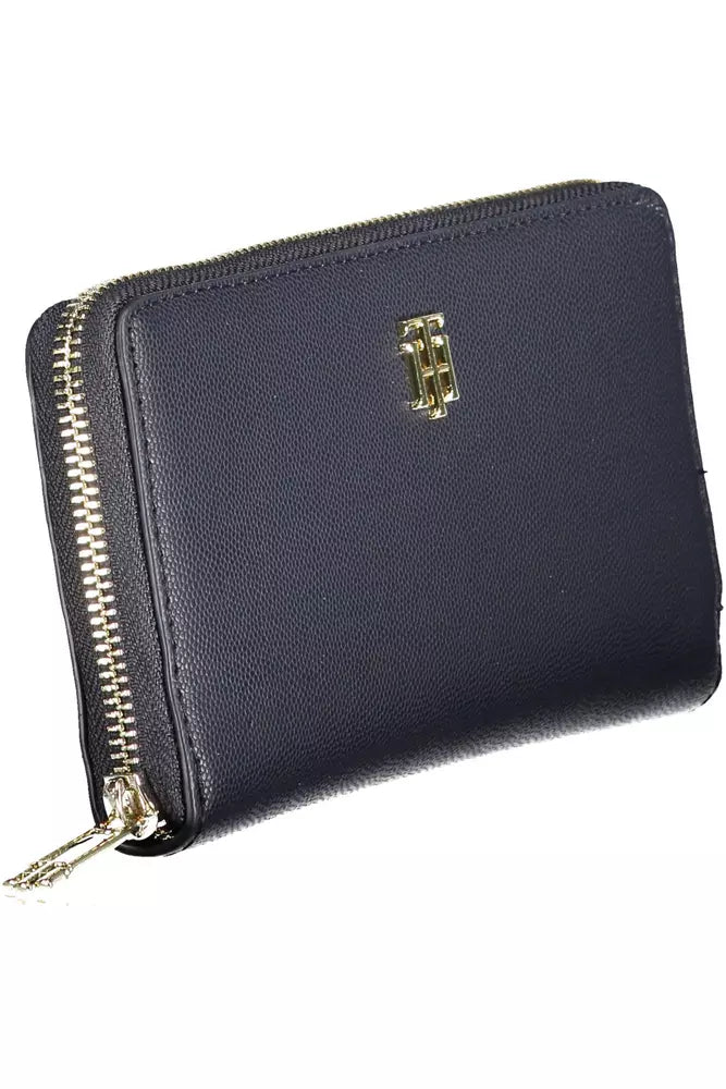 Tommy Hilfiger Blue Polyethylene Women Wallet