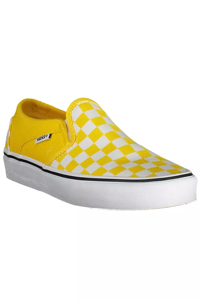 Vans Yellow Polyester Women Sneaker