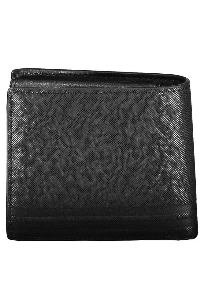 Tommy Hilfiger Black Leather Men Wallet