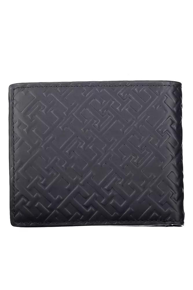 Tommy Hilfiger Blue Leather Men Wallet