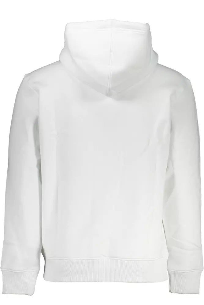 Calvin Klein White Cotton Men Sweater