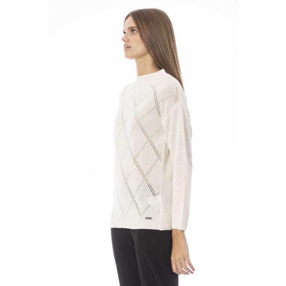 Baldinini Trend Beige Cashmere Women Sweater