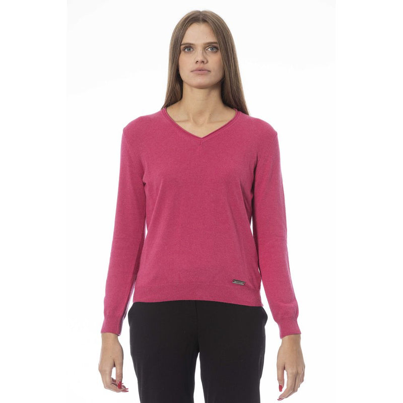 Baldinini Trend Fuchsia Viscose Women Sweater