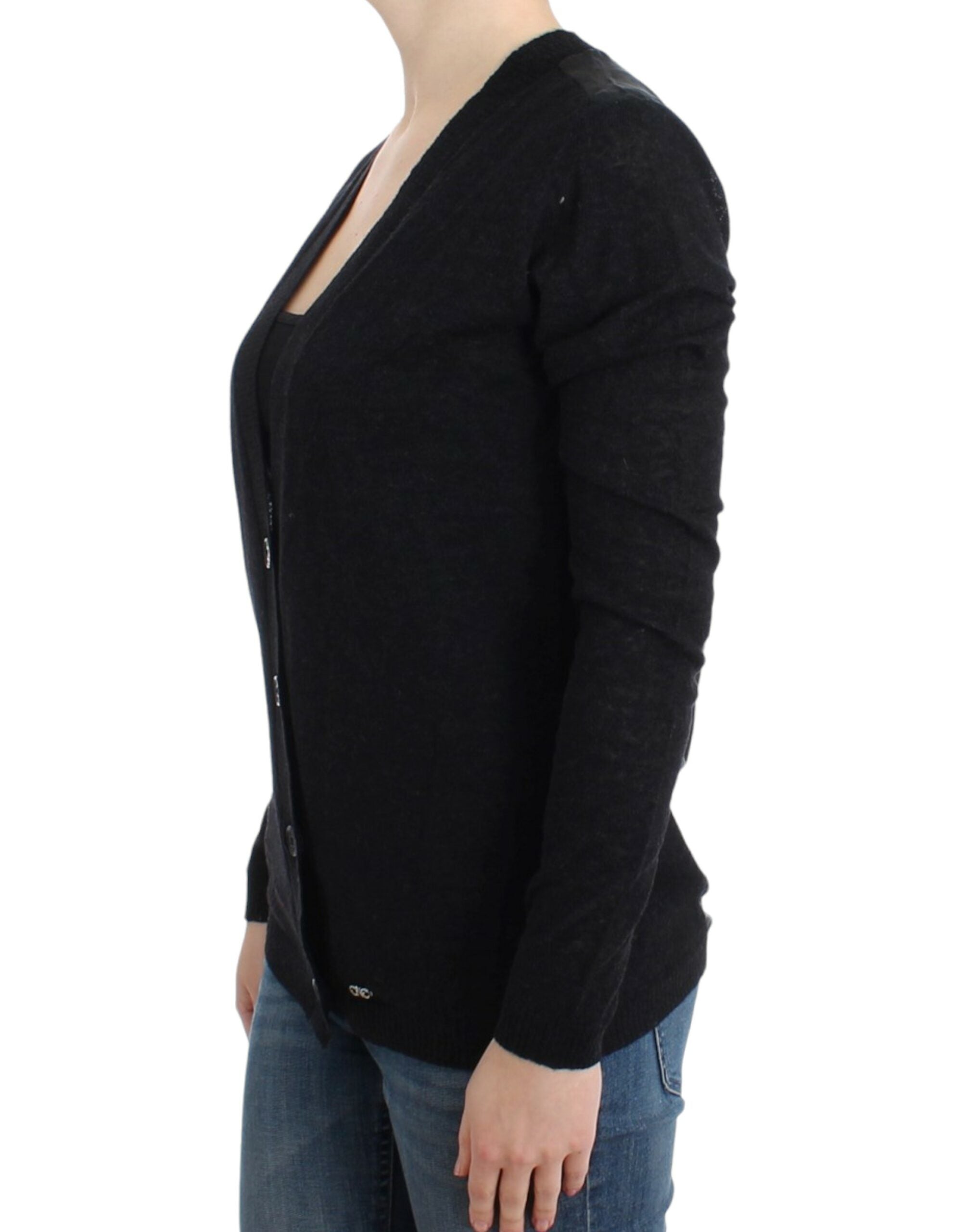 Elegant Deep V-neck Lightweight Cardigan