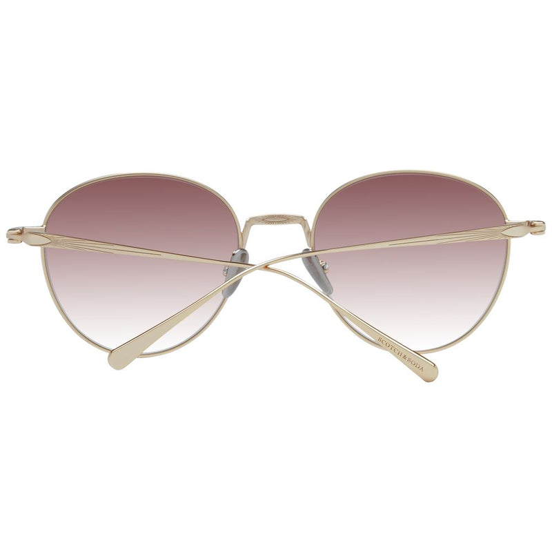 Scotch & Soda Gold Men Sunglasses