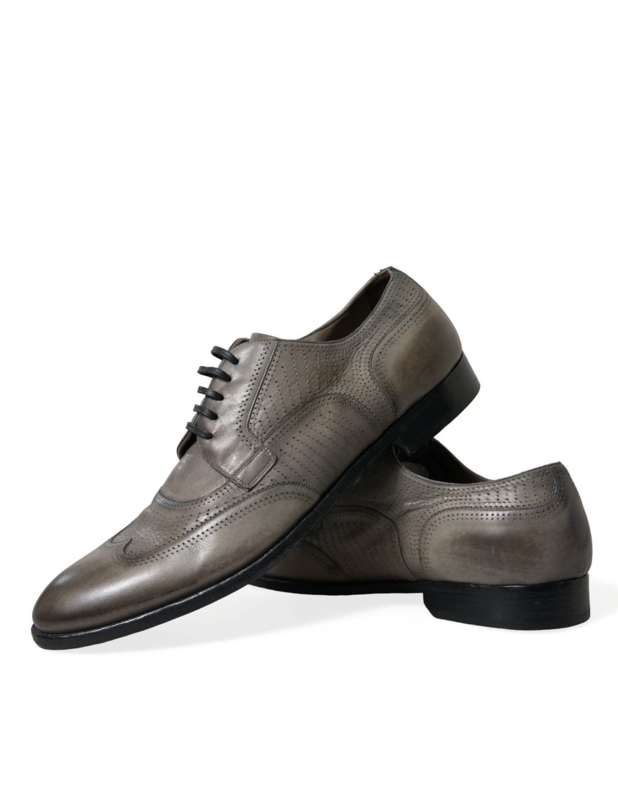 Elegant Calfskin Derby Lace-Ups