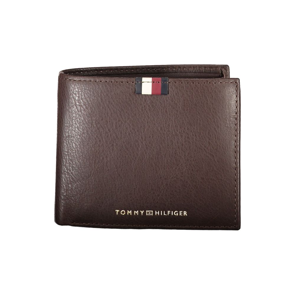 Tommy Hilfiger Brown Leather Men Wallet