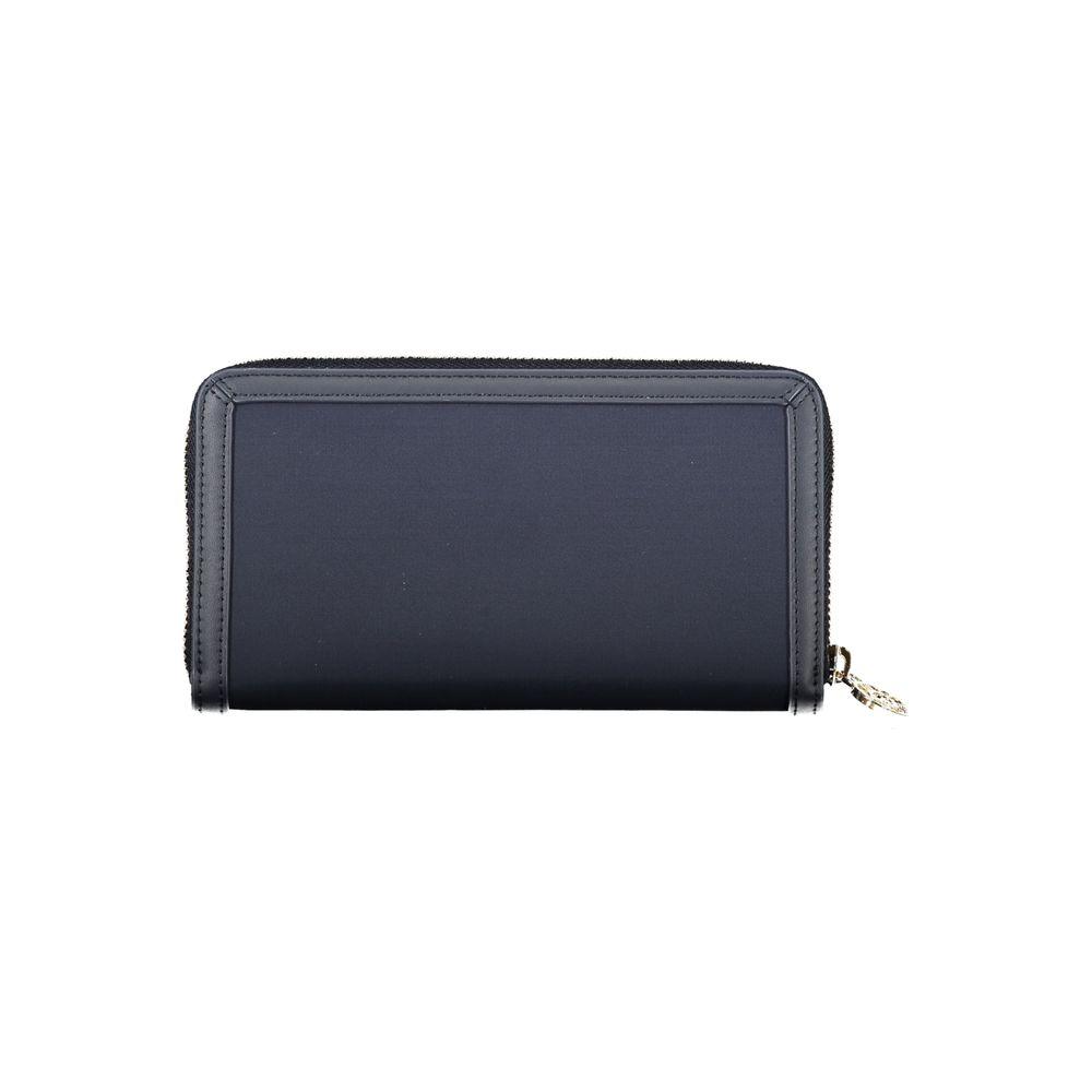 Tommy Hilfiger Chic Sustainable Blue Wallet with Secure Zip