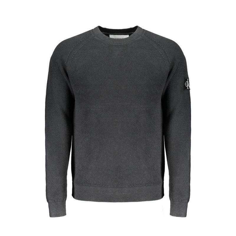 Calvin Klein Black Cotton Sweater