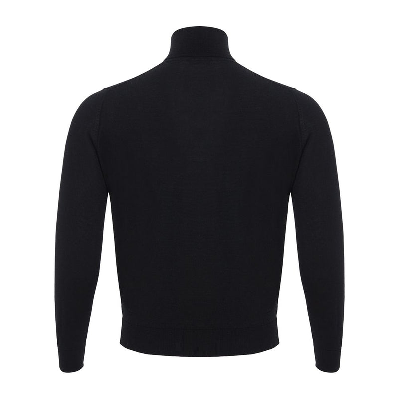 Colombo Italian Cashmere Luxury Black Sweater