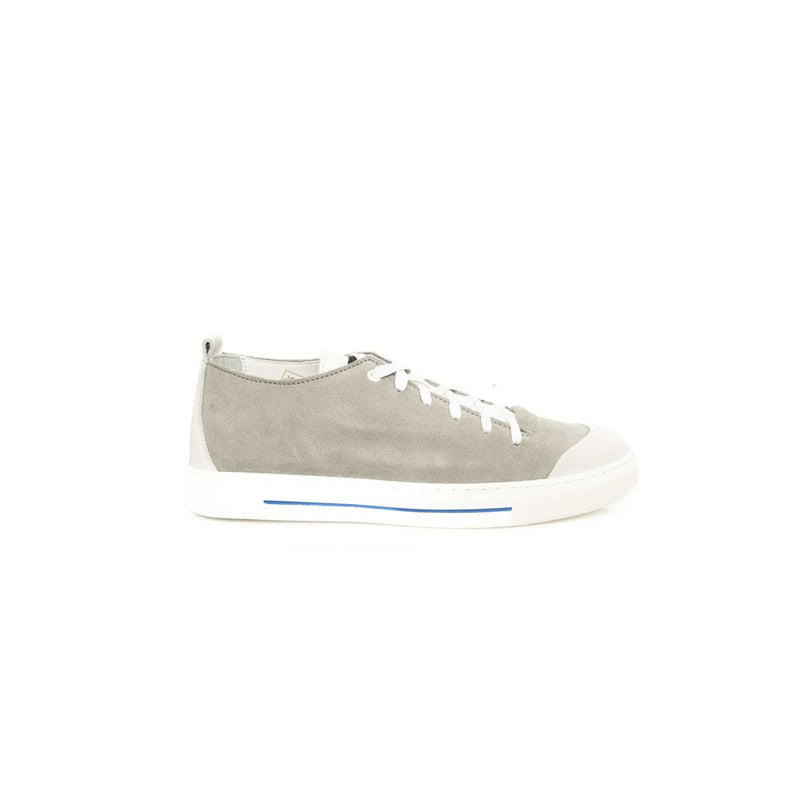 Cerruti 1881 Gray Leather Men's Sneaker