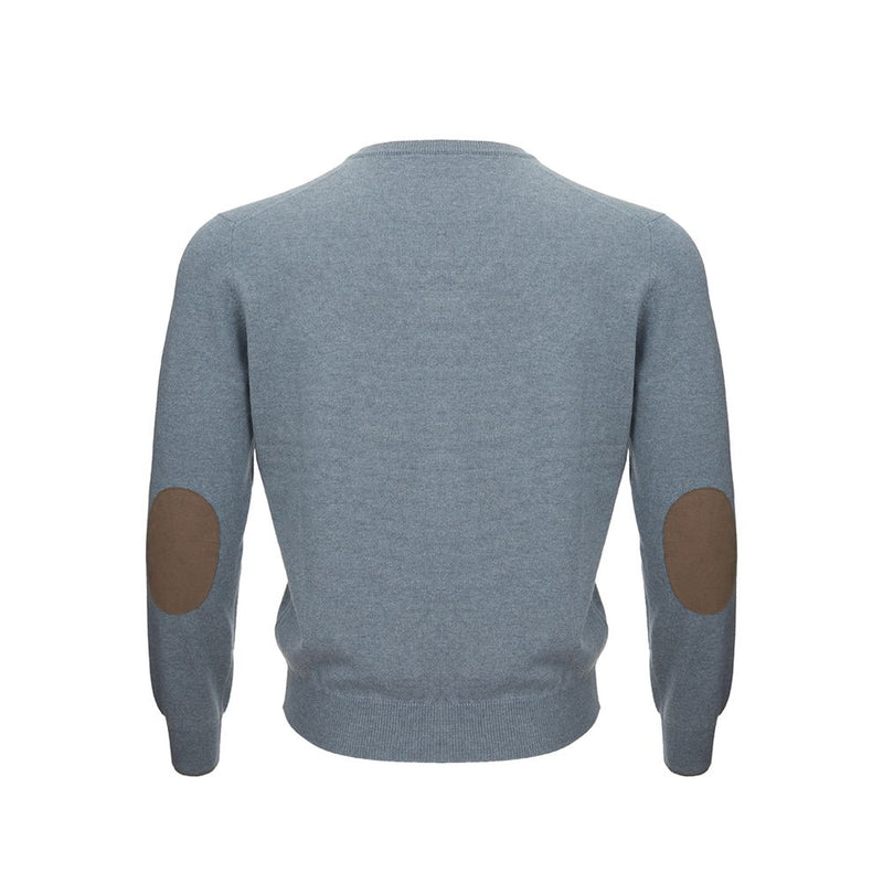 Gran Sasso Elegant Cashmere Sweater in Chic Gray