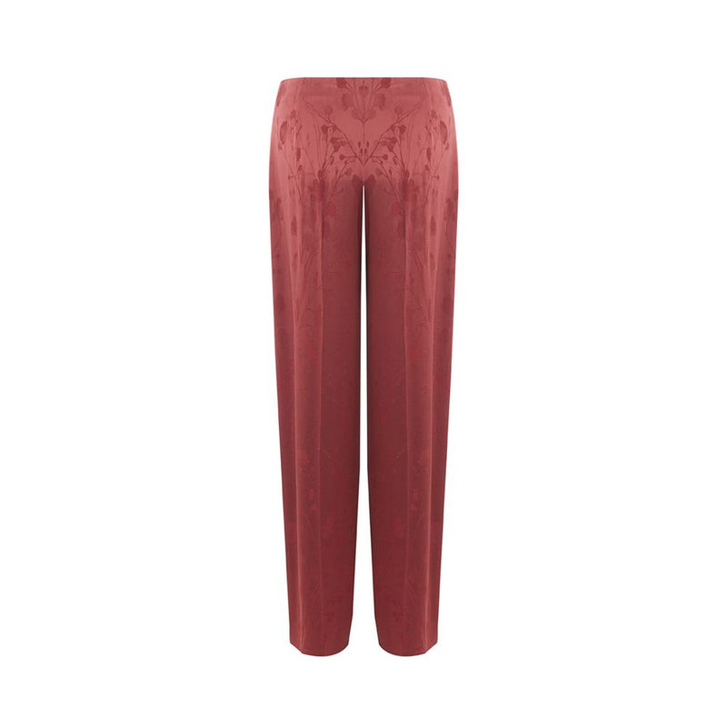 Lardini Elegant Red Tailored Pants