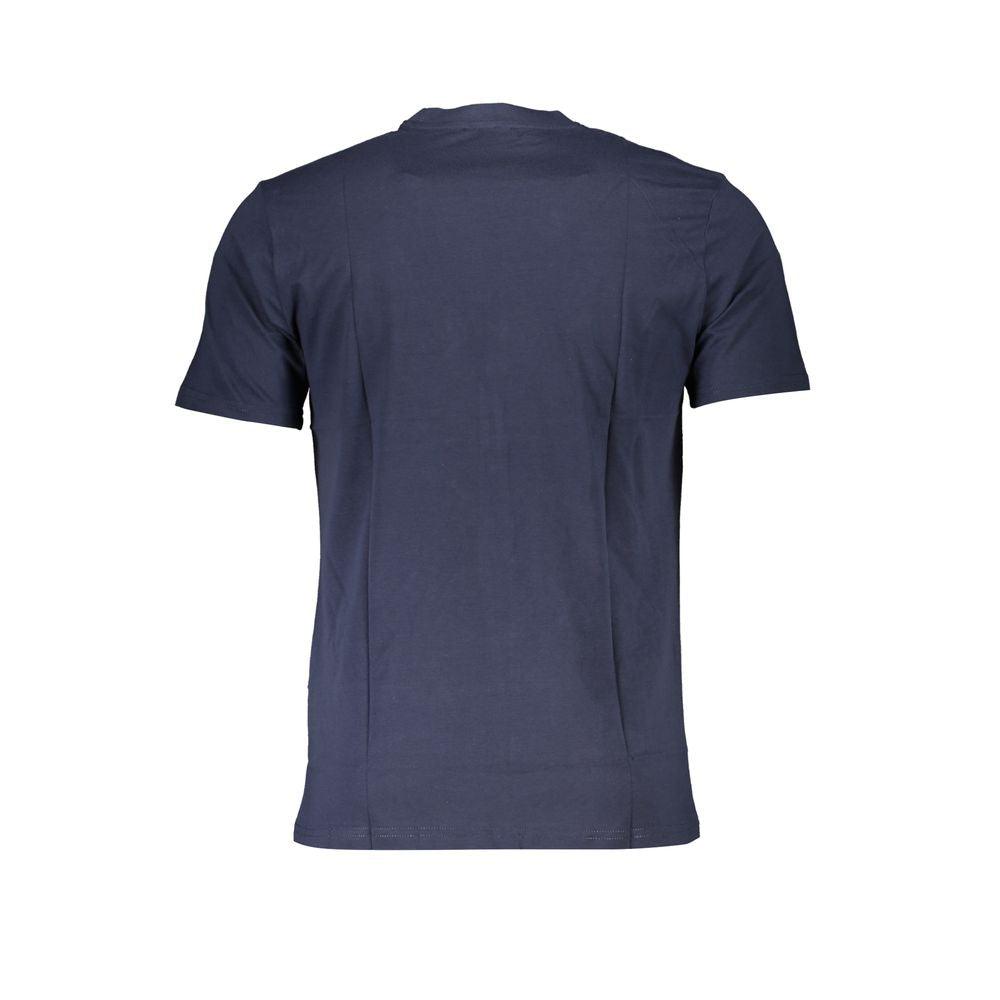 Cavalli Class Blue Cotton T-Shirt