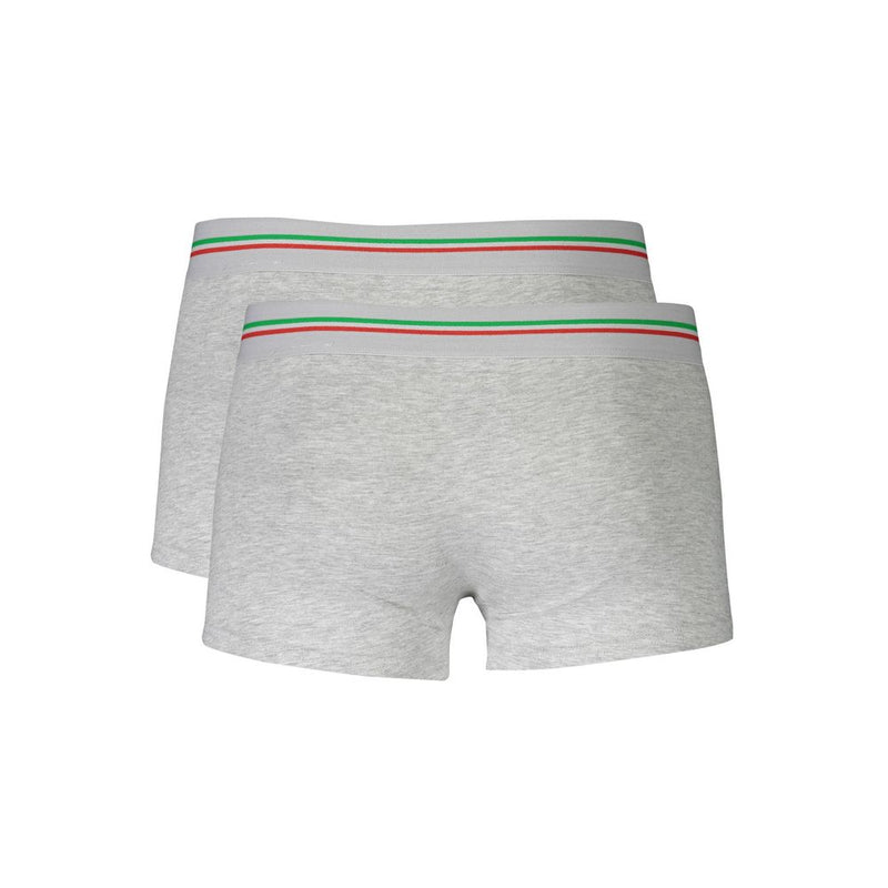 Aeronautica Militare Gray Cotton Underwear