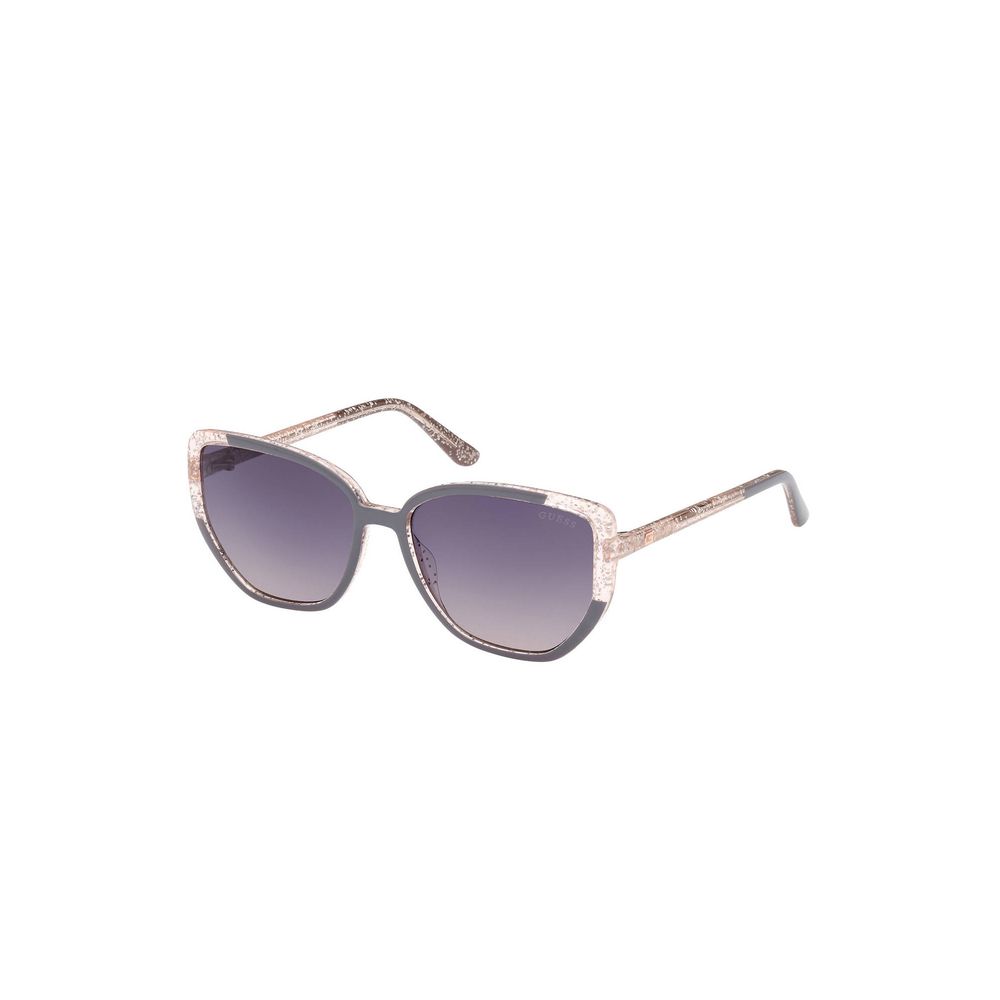 Guess Jeans Gray Injected Women Sunglass