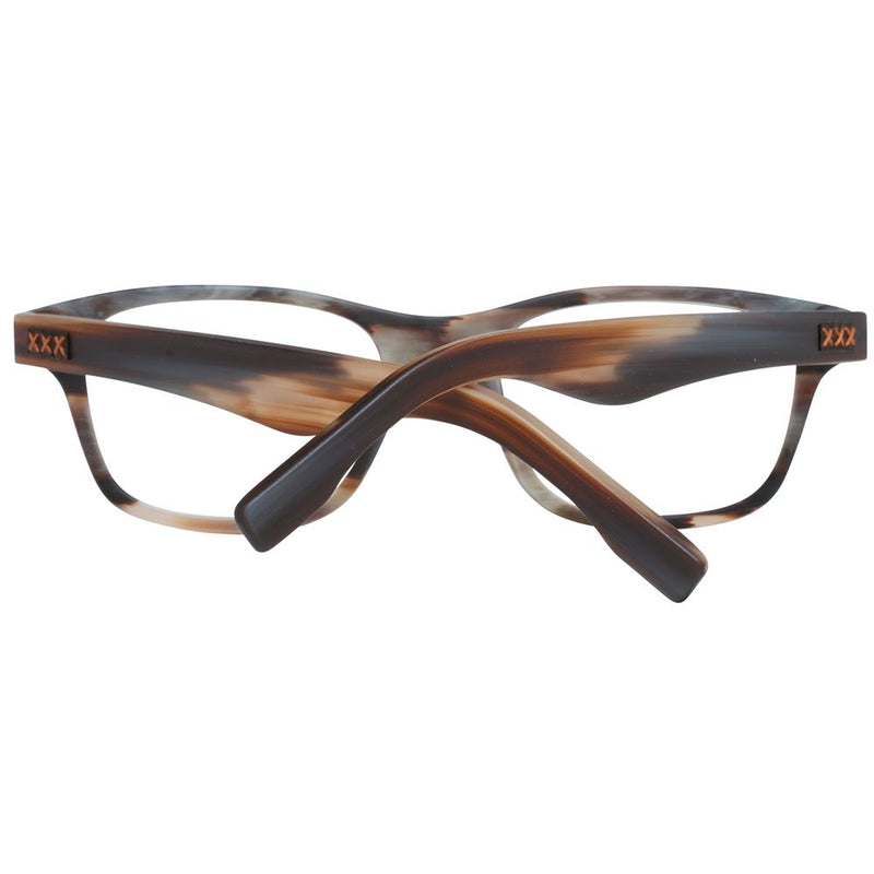 Zegna Couture Brown Men Optical Frames