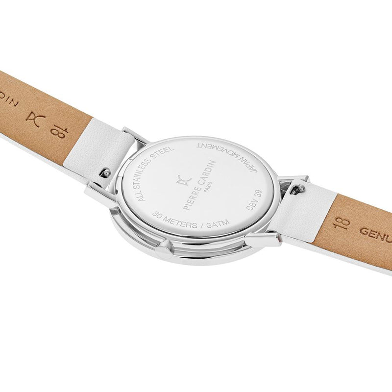 Pierre Cardin White Women Watch