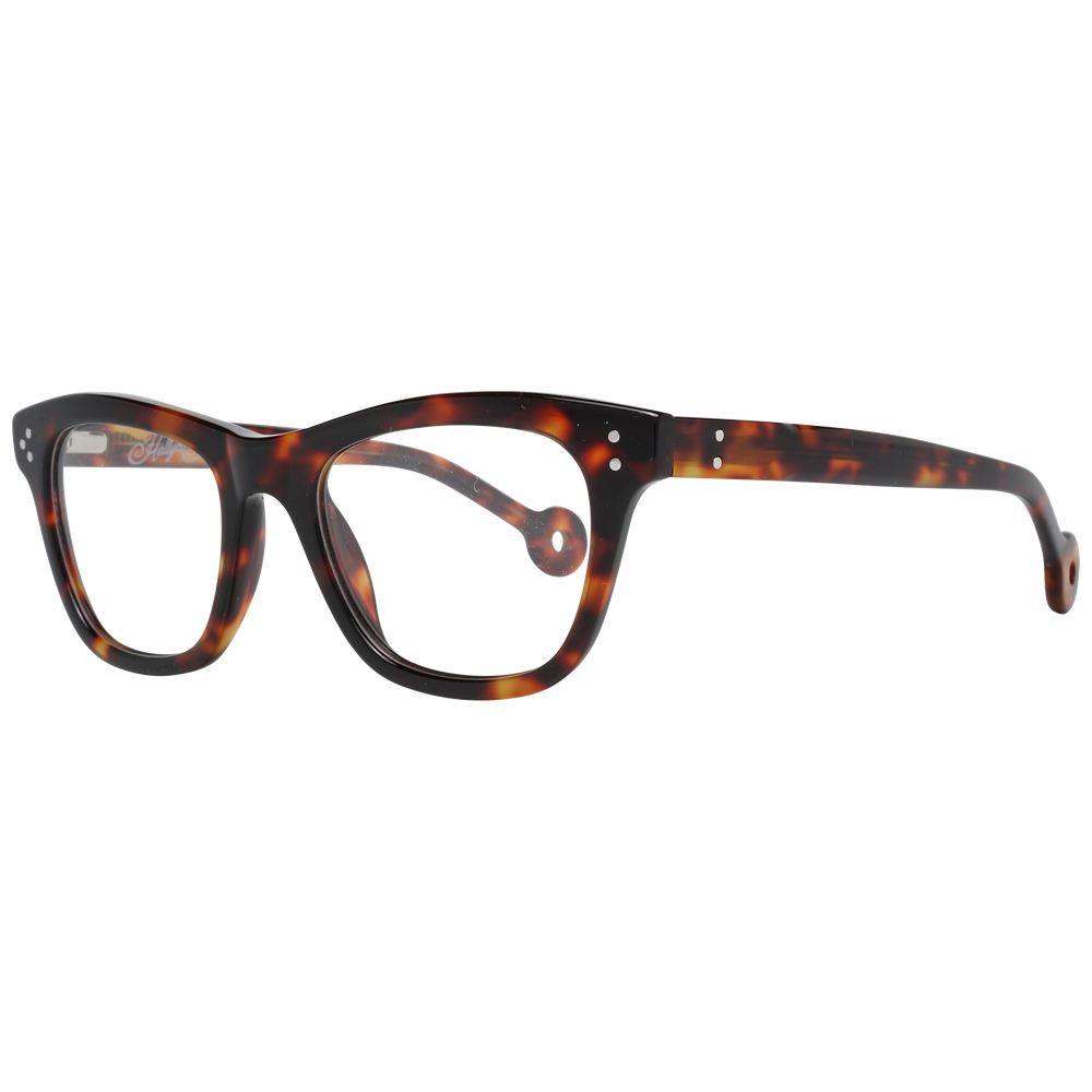 Hally & Son Brown Unisex Optical Frames