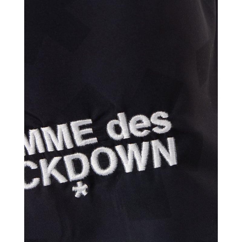 Comme Des Fuckdown Black Polyester Men Swimwear