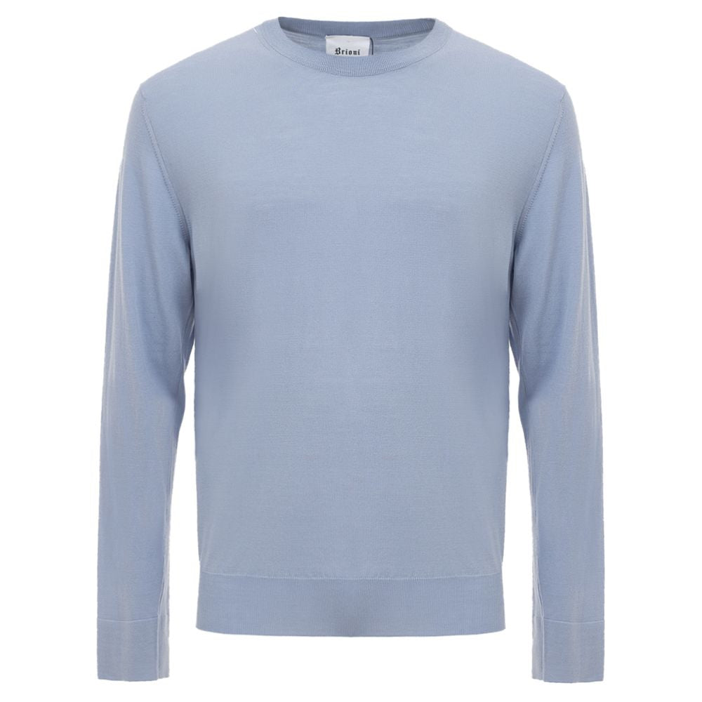 Light Blue Wool Sweater