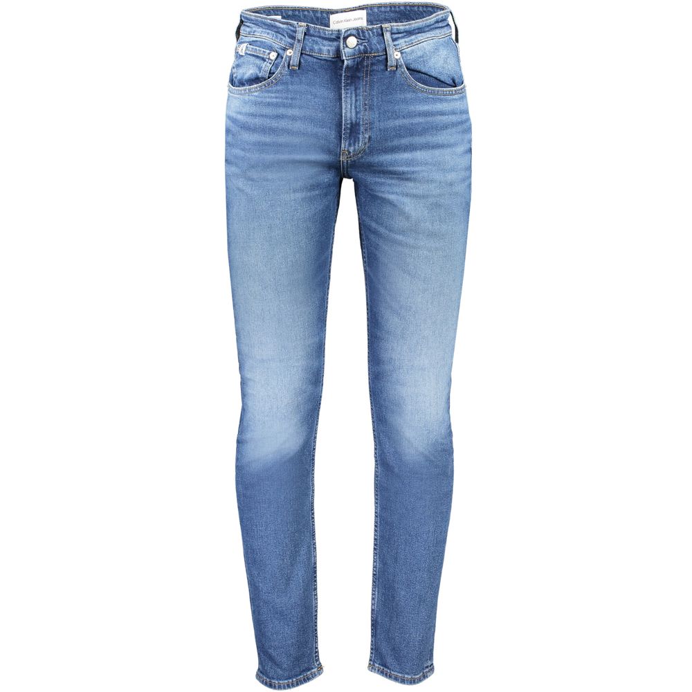 Blue Cotton Jeans & Pant