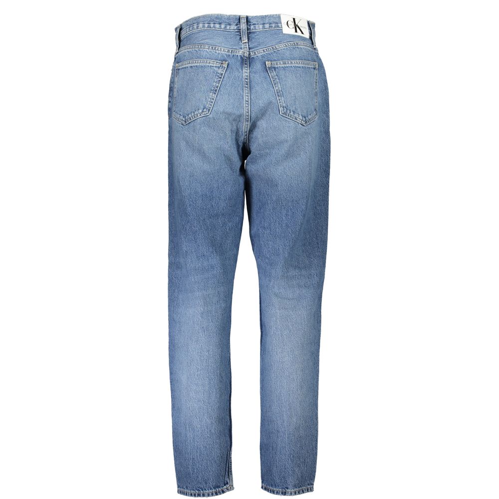 Blue Cotton Jeans & Pant