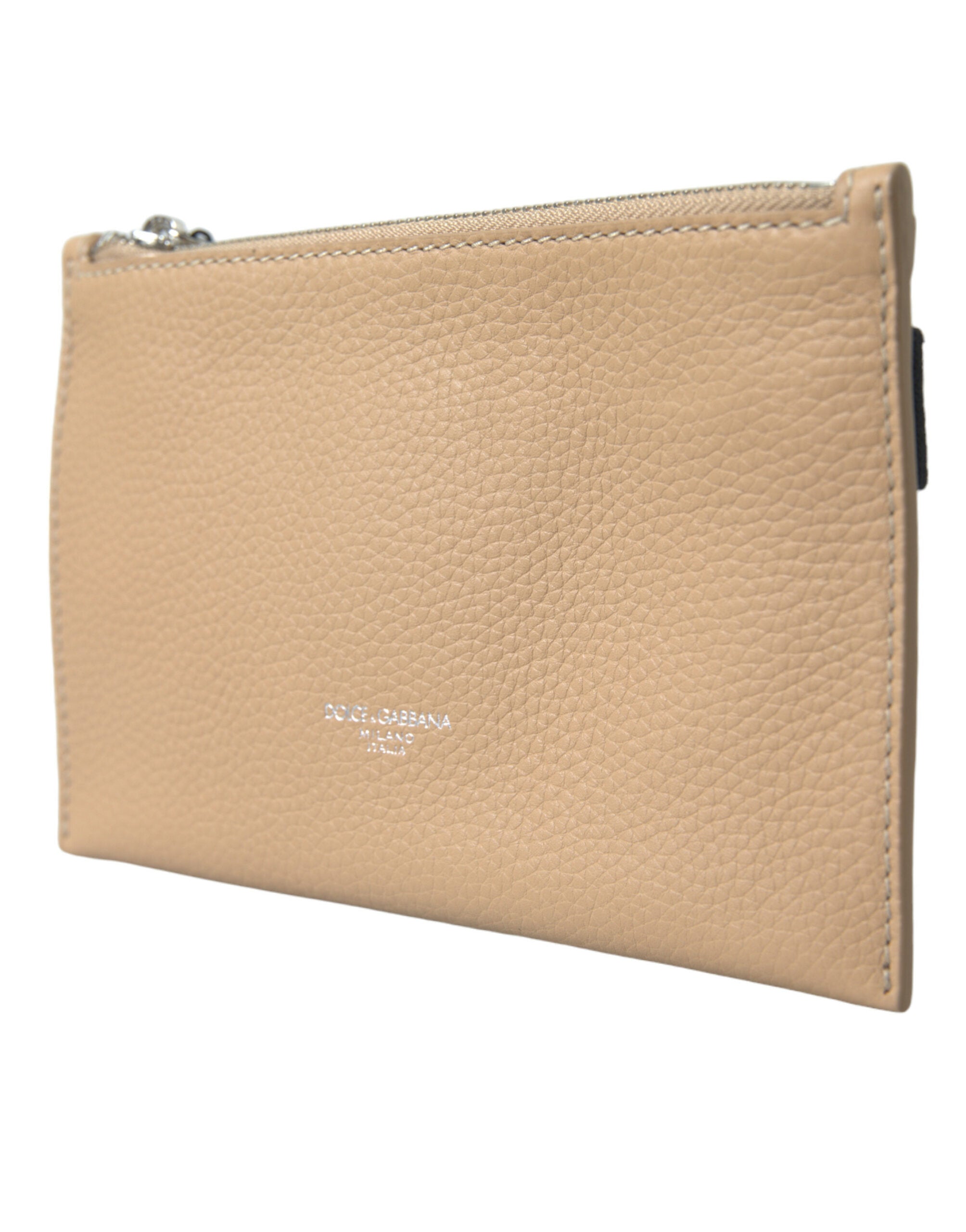 Elegance Redefined Beige Leather Belt Bag - Divitiae Glamour