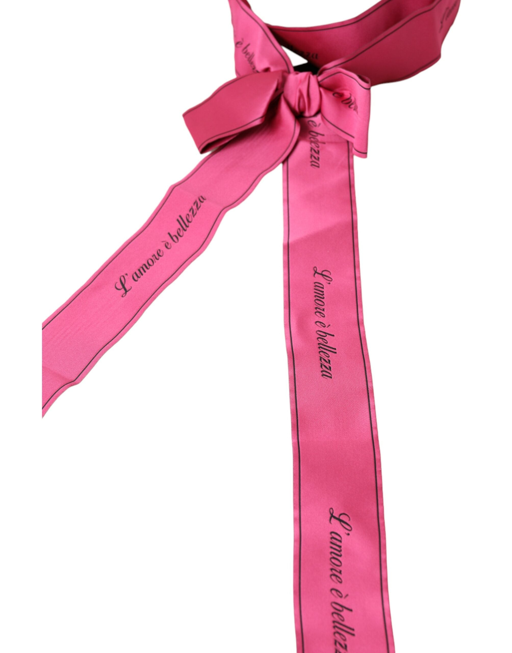 Pink L'Amore E'Bellezza Waist Belt - Divitiae Glamour