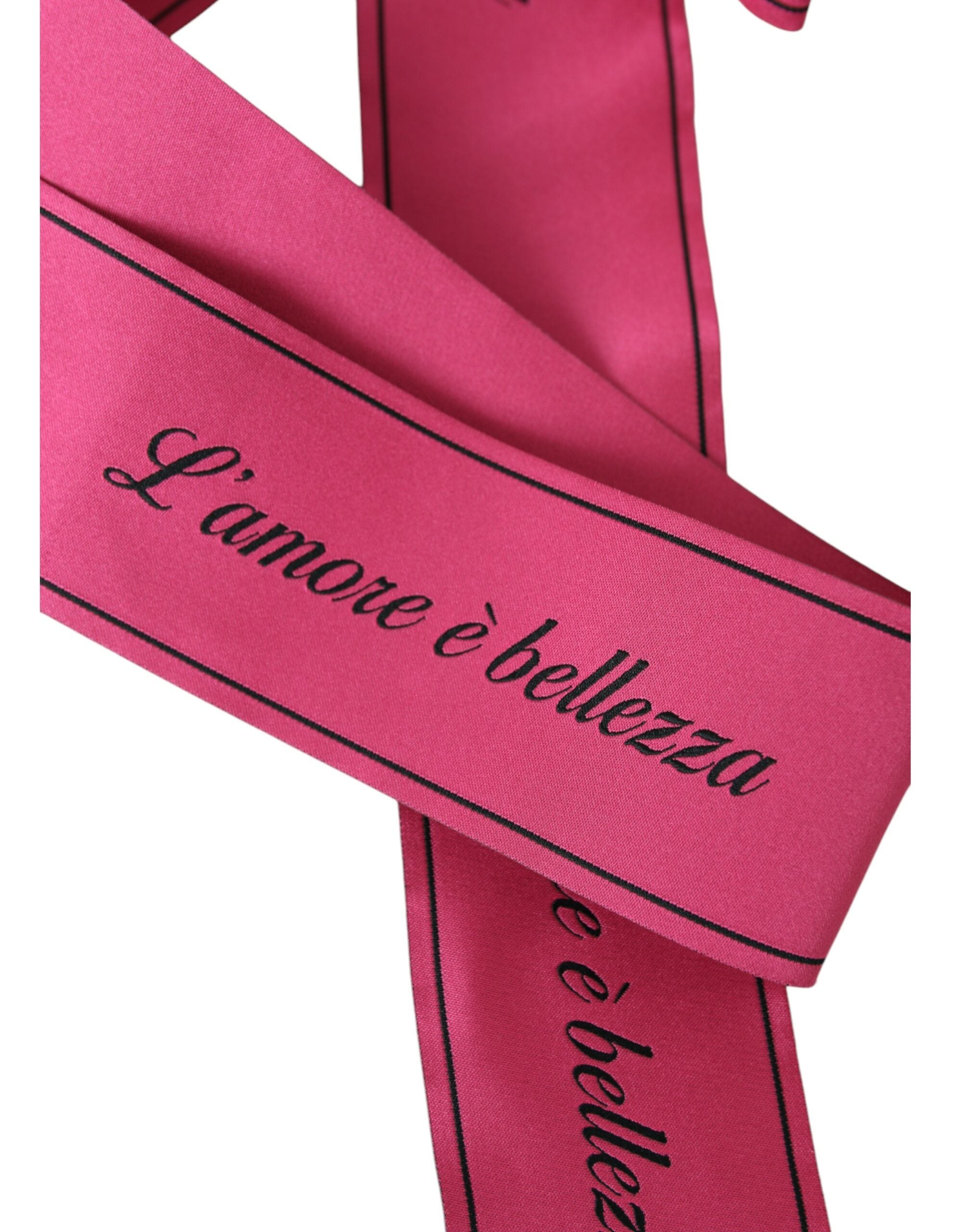 Pink L'Amore E'Bellezza Waist Belt - Divitiae Glamour
